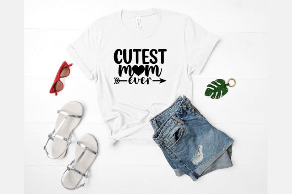 Cutest Mom Ever Svg: Graphics for Crafts & Brands