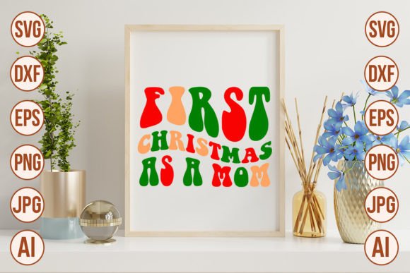 Retro Mom SVG: Graphics & Crafts for Branding
