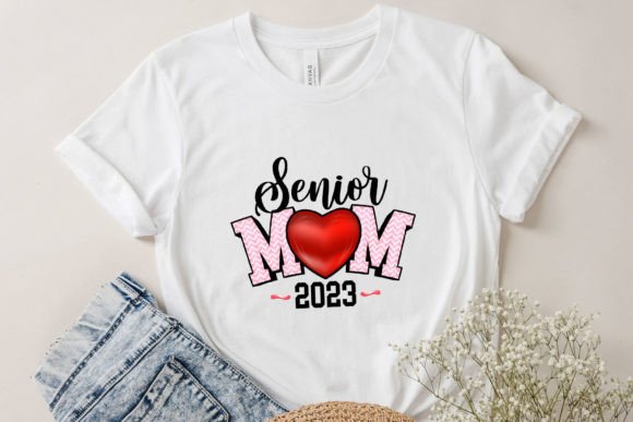 Senior Mom 2023 SVG: Graphics for Crafts