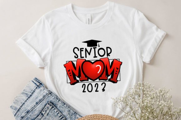 Senior Mom 2023 SVG: Graphics for Crafts & Business